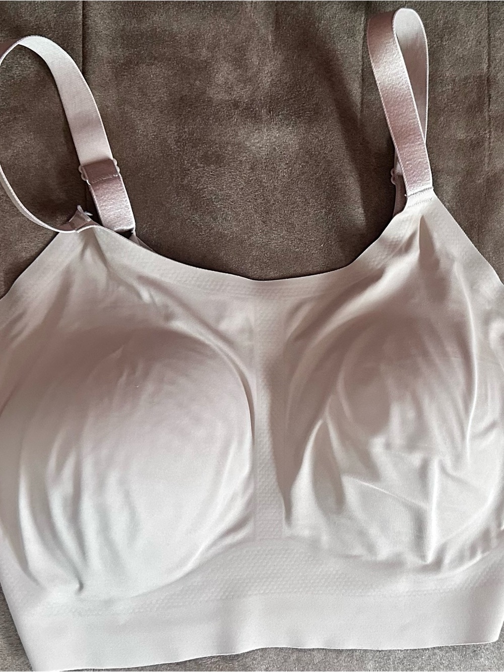 EBY Seamless Tan Wireless Comfort Bra LDD